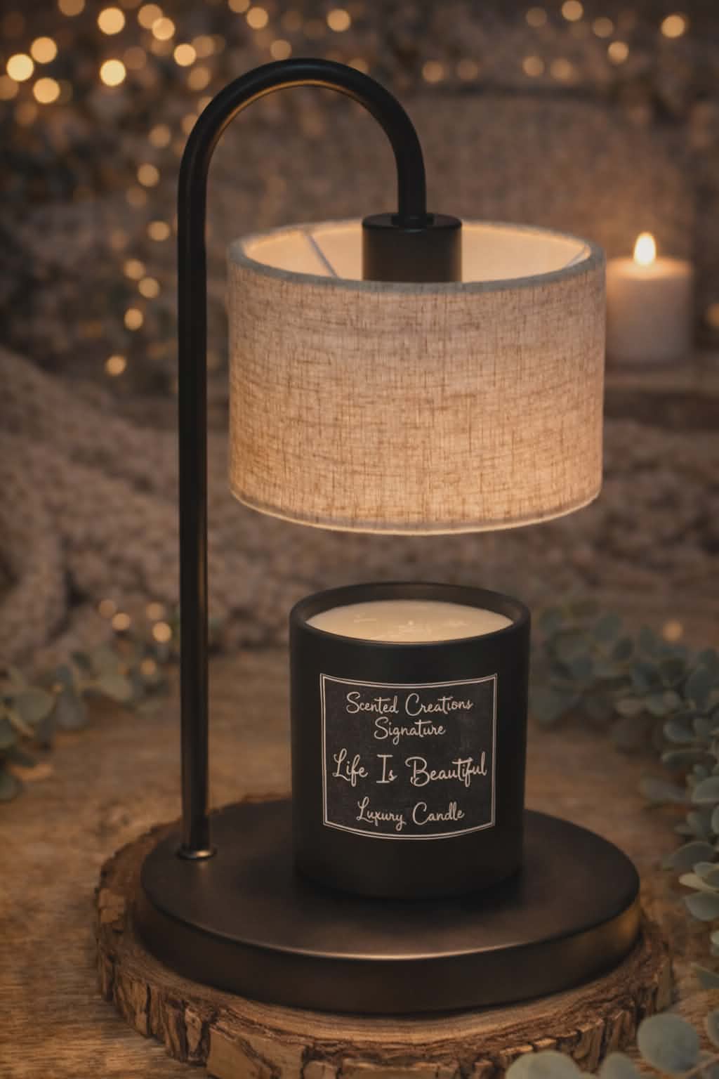 Wickless Candle Lamp