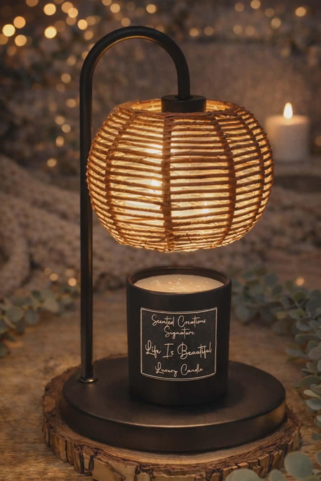 Wickless Candle Lamp