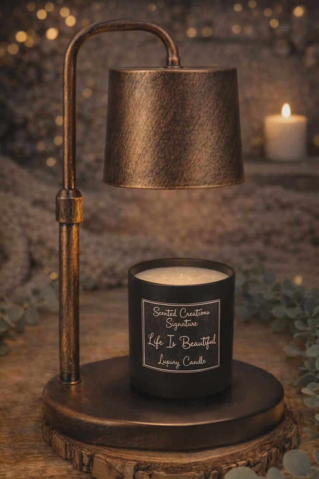 Wickless Candle Lamp